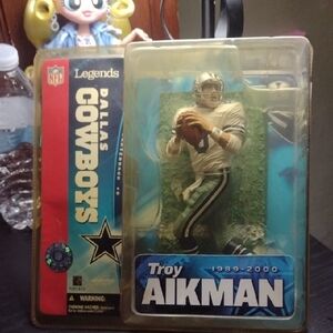 Troy Aikman & Steve McNair Figures